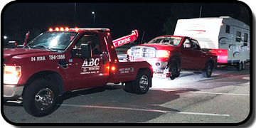 A-1 Towing and Recovery - Wrecker with Truck and Camper - Grant, MI
